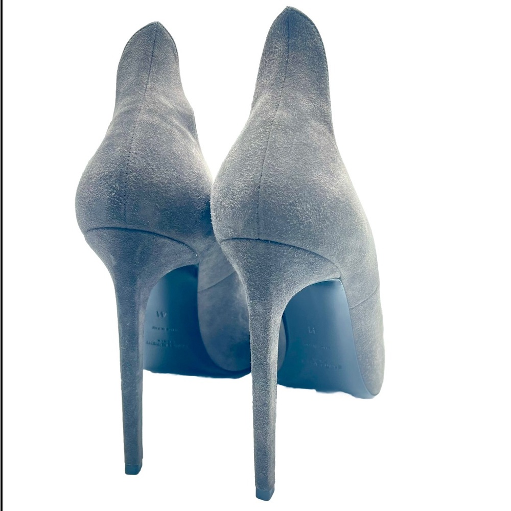 Saint Laurent gray suede pump 41 - Picture 2 of 7